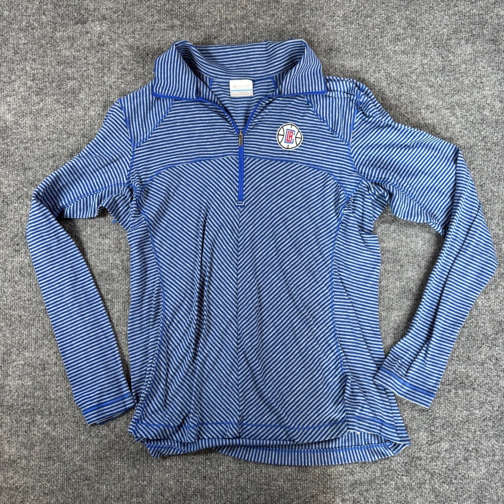 LA Clippers NBA Women's Half-Zip Sweater Extra Large